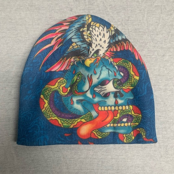 Ed Hardy Other - ED HARDY VINTAGE TOQUE beanie